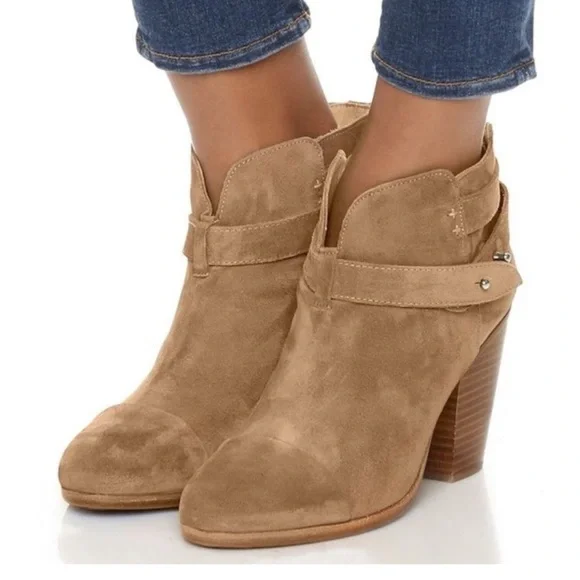 Rag & Bone Harrow Boot in Camel Suede - Picture 5 of 5